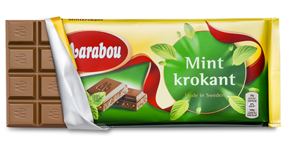 Marabou Mint krokant