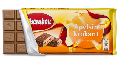 Marabou Apelsin krokant