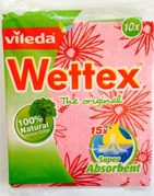 Vileda Wettex Салфетки для уборки Супервпитывающие 20*17см цена за 1 шт