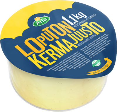 Arla Loputon Kermajuusto 26%, Сливочный сыр 1.1 кг