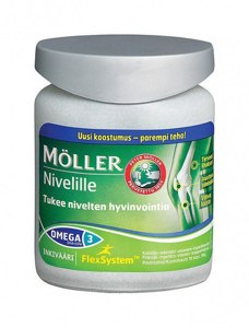 Moller Omega-3 Nivelille Витамины рыбий жир для суставов 76 таб