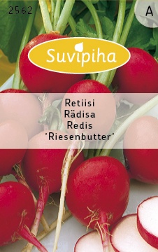 Suvipiha Retiisi Riesenbutter Семена редиса