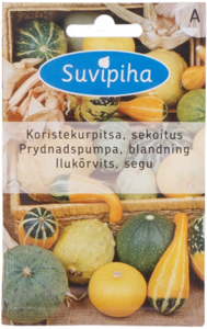 Suvipiha Koristekurpitsa Семена тыквы декоративной, ассорти