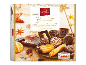 Favorina Biscuit assortiment Новогоднее печенье ассорти