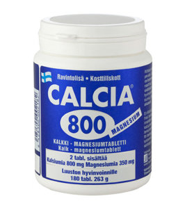 Calcia 800 Magnesium Кальций и магний 180 таб