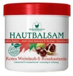 Herbamedicus Hautbalsam red vine leaves & horse chestnut Мазь из листьев винограда и конского каштана