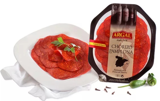 Argal Chorizo Pamplona Колбаса чоризо нарезка 100 гр