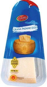 Lovilio Grana Padano 16mes Твердый сыр Грана Падано 200 гр