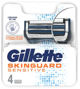 Gillette Skinguard sensitive Лезвия для бритья 4шт