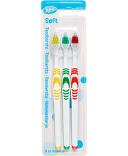 Xtra Soft Toothbrush Зубные щетки с мягкой щетиной 3 шт в упаковке