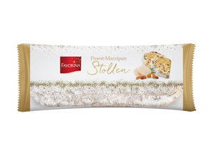 Favorina Finest-Marzipan Stollen Марципановый кекс штоллен с миндалем и изюмом 750гр