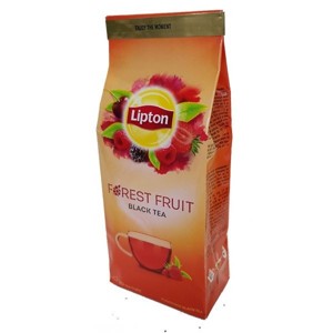 Lipton Forest Fruit. Заварной черный чай Лесные ягоды. 150 гр