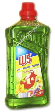 W5 multi-purpose cleaner, flower. 1,25 L