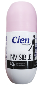 Cien Invisible Black and White Антиперспирант 48h