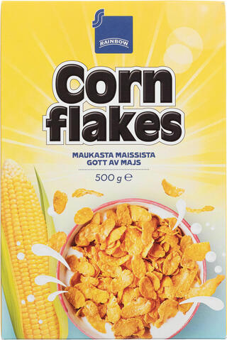 Rainbow Corn Flakes кукурузные хлопья 500гр