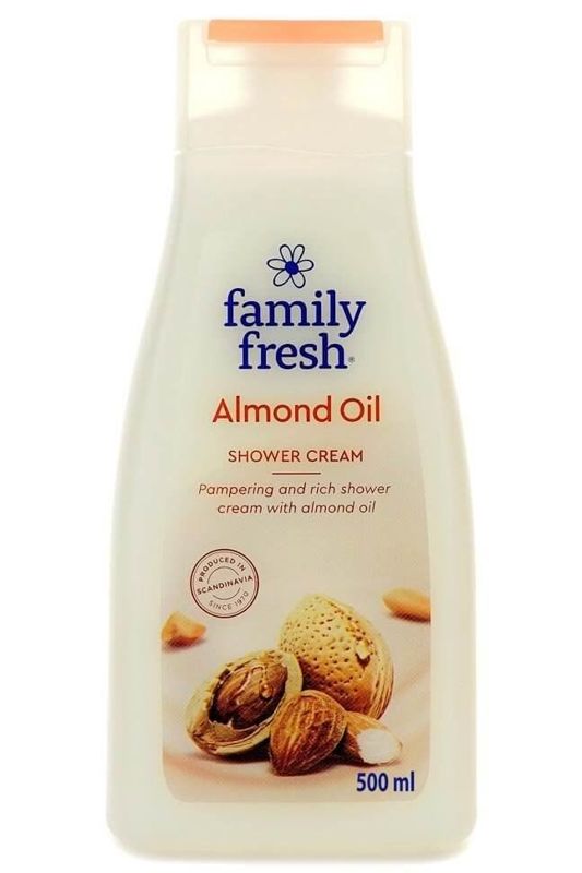 Family Fresh Almond Oil Shower Cream Миндальный гель для душа 500ml