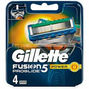 Gillette Fusion Proglide Power 5 Лезвия для бритв 4 шт