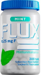 Flux Mint Фтор в таблетках вкус мята 0,25мг 300шт