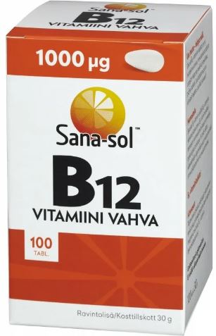 Sana-sol Витамин B12 1000мкг 100табл