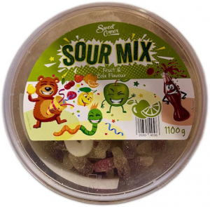 Sweet Corner Sour Mix Кислый жевательный мармелад 1100гр