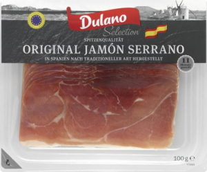 Dulano Jamon Serrano Хамон испанский 100 гр