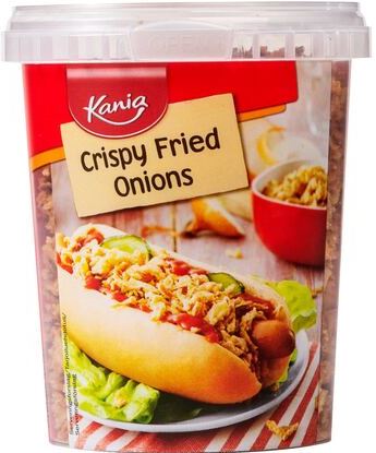 Kania Crispy Fried Onion Хрустящий жареный лук 150гр