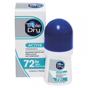 Triple dry active roll-on Роликовый антиперспирант защита 72 часа 50мл