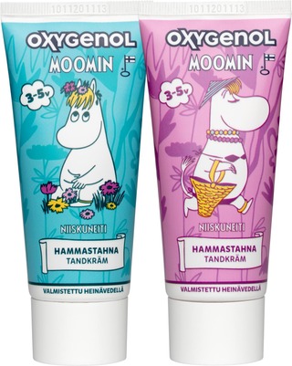 Oxygenol Moomin Детская зубная паста 3-5 лет 50мл