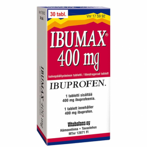 IBUMAX Tabletti Ибупрофен 30 табл 400mg