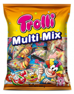 Trolli Multimix Candy Микс жевательных конфет 400гр