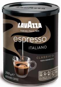 Lavazza Espresso Classico Ground Coffee Молотый кофе 250гр