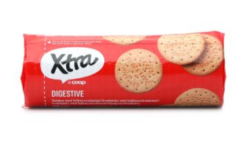 X-TRA Digestive Пищеварительное печенье из цельной пшеницы 400 г