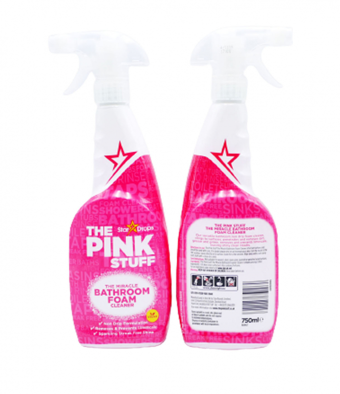 Средство для очистки ванны Stardrops The Pink Stuff Bathroom Foam Cleaner 750мл