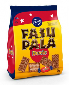 Вафли Fazer Fasupala Dumle шоколадные 199г