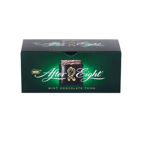 Nestle After Eight Тонкий шоколад с ментоловой начинкой 200гр