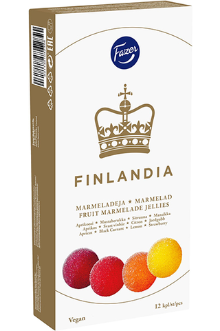 Fazer Finlandia мармелад разноцветный 260гр