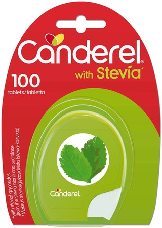 Canderel With Stevia Подсластитель на основе стевии 100 таб