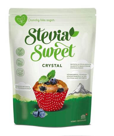 Кристаллический подсластитель SteviaSweet Crystal 250г