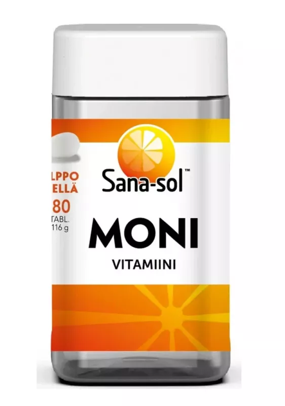 Sana-sol Monivitamiini Витаминно-минеральный комплекс 180 таб