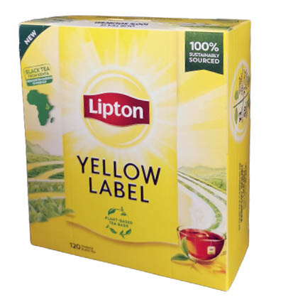 Lipton Yellow Label Чай в пакетиках 120пак