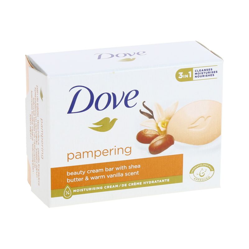 Dove Pampering Крем мыло с маслом Ши и запахом ванили