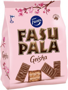 Вафли в шоколаде Fazer Fasupala Geisha 175гр