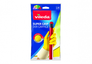 Резиновые перчатки Vileda Super Grip