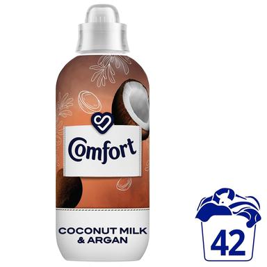 Comfort Coconut Milk & Argan Кондиционер кокосовое молоко и арган 762мл на 42 стирки